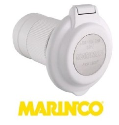 SPINA DA INCASSO 32A ORIGINALE MARINCO rotonda PLASTICA