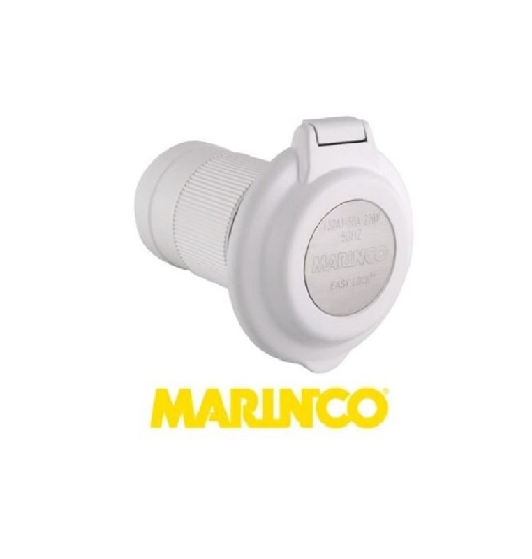 SPINA DA INCASSO 32A ORIGINALE MARINCO rotonda PLASTICA