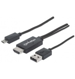 Cavo Convert.MHL MicroUSB 11p HDTV HDMI PER GALAXY S5