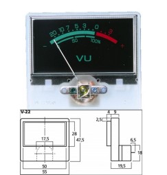 VU-METER da pannello