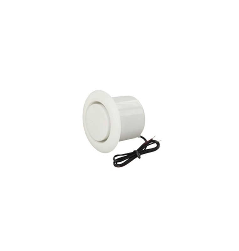 buzzer da incasso 6 -15 Volt bianco piezoelettrico