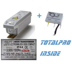 TRASFORMATORE PER INSEGNE NEON 3500 VOLT 100 mA + TOTALPRO