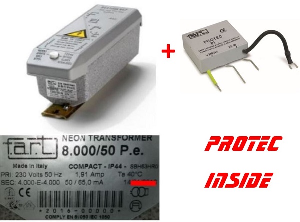 Trasformatore per insegne al neon stabile 12KV NP-12000-30 ad alta potenza per piccoli segni di lampade al neon
