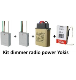 rele' dimmer kit con 2 telecomandi da incassare