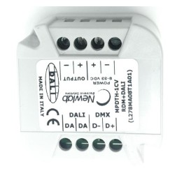 dimmer 1 canale max 10A DALI E RDMX MADE IN ITALY