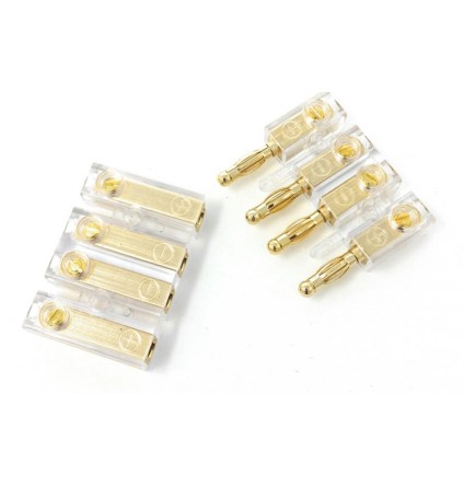 10 Connettori A Banana In Miniatura BELI-BECO 61/6 | Giallo, Diametro Perno 2,6 Mm | Per Modellismo Ferroviario E Arduino - 5