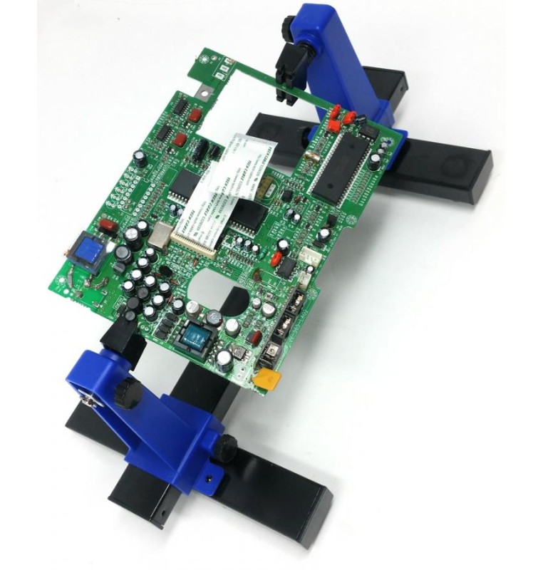 SUPPORTO ORIENTABILE PER LAVORAZIONI SU SCHEDE ELETTRONICHE SUPPORTO ORIENTABILE PER LAVORAZIONI SU SCHEDE ELETTRONICHE
