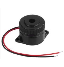 BUZZER da incasso foro 18mm 12 Volt PIEZO SUONO CONTINUO