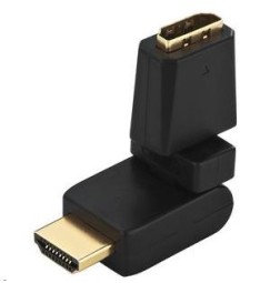 ADATTATORE HDMI™-A, ad angolo libero 2x180°