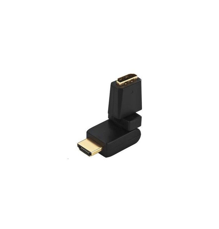 ADATTATORE HDMI™-A, ad angolo libero 2x180°