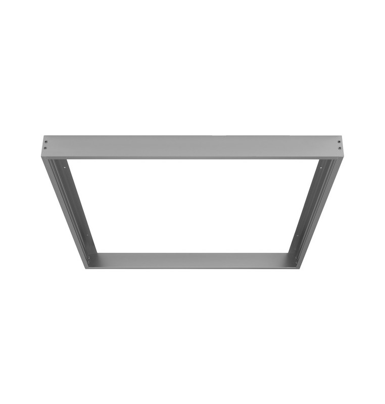 telaio sospensione pannelli led 62x62 iron look