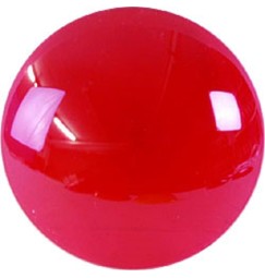 LENTE COLORATA PAR 36 diametro 11 cm plastica ROSSO