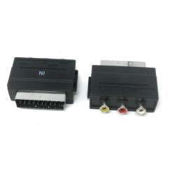 ADATTATORE SCART RCA IN