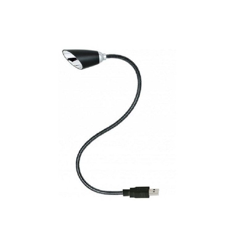 LUCE ORIENTABILE USB PER CENTRALINE E PC