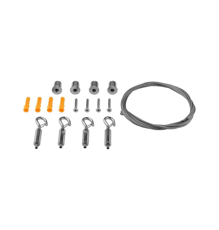 KIT cavetti sospensione plafoniere e pannelli led