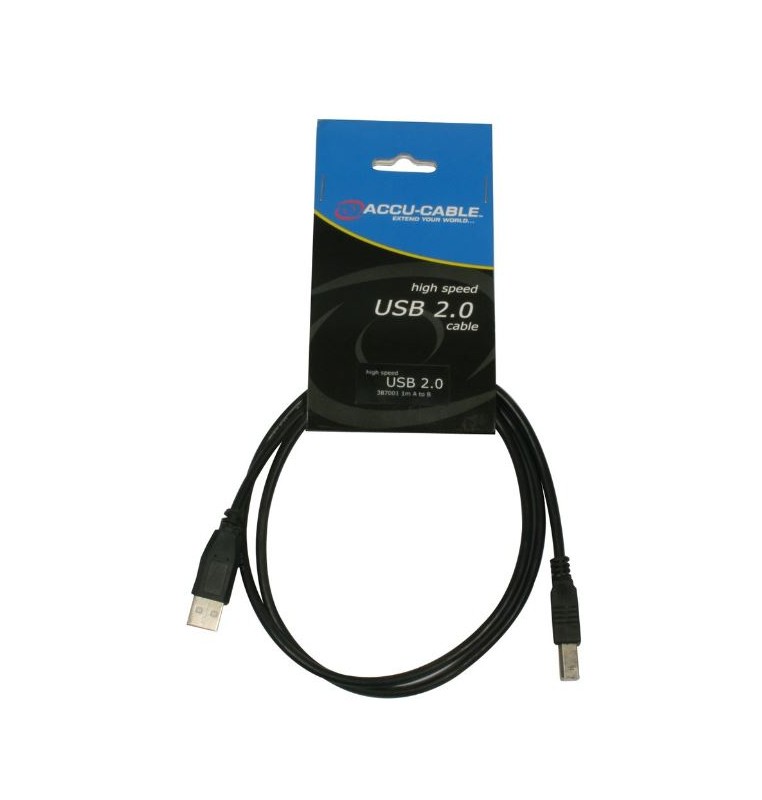 CAVO USB 2.0 A-B metri 1 idoneo per dj-controller MIDI USB