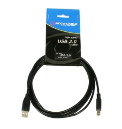 CAVO USB 2.0 A-B metri 2 idoneo per dj-controller MIDI USB