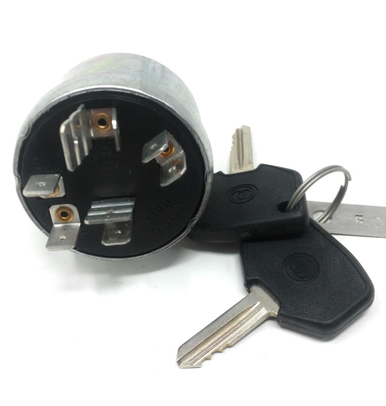 Interruttore A Chiave Accensione 5 Fili Per Generatore Benzina 2KW-5KW 186 – Con 2 Chiavi - 4