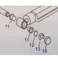 serie boccole seger e tappi per pistoni trim alpha GEN.2