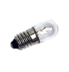 LAMPADINA 12 VOLT 3 WATT 0,25 AMPERE E10 (5pezzi)