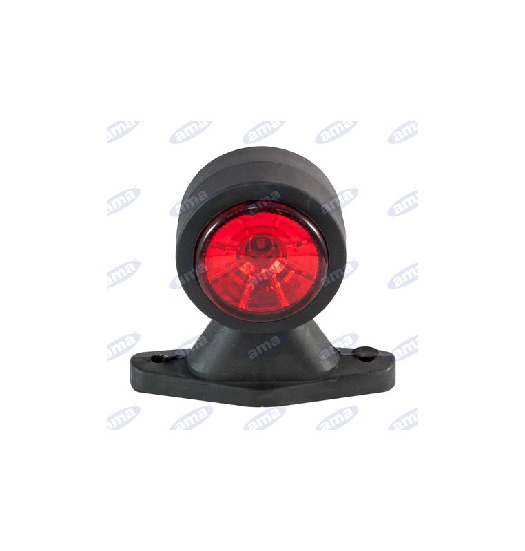 fanalino ingombro laterale rosso bianco impermabile 12-36 VOLT