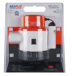 Pompa SENTINA SEAFLO 24 VOLT 8 ampere tubo 38 mm 13000 litri ora 3500Gph