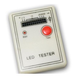 TESTER PROVA LED tester luminosità polarità con batteria 9 volt