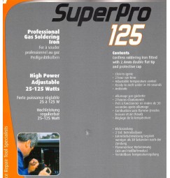 SALDATORE  A GAS PORTASOL SUPERPRO 125