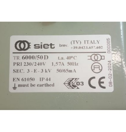 Trasformatore Elettronico Per Insegne Al Neon 5kV 30mA - Alimentatore 220V Per Luci Neon 1-5 Metri - Impermeabile Per Interni/Esterni