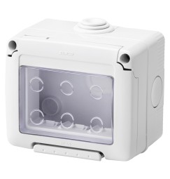 SCATOLA 3 FRUTTI GEWISS SYSTEM stagna