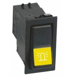 INTERRUTTORE GIROFARO A BASCULA RETROILLUMINATO