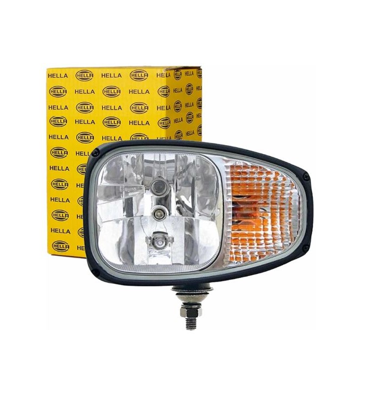 PROIETTORE DX HELLA 24 V LUCI POSIZIONE ANABBAGLIANTI ABBAGLIANTI INDICATORE DI DIREZIONE