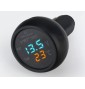 Voltmetro LED PER ACCENDISIGARI 12-24 VOLT con presa USB