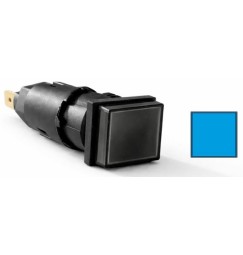 SPIA DA PANNELLO generica BLU SENZA LAMPADINA FORO 20mm
