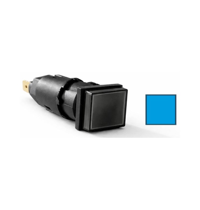 SPIA DA PANNELLO generica BLU SENZA LAMPADINA FORO 20mm