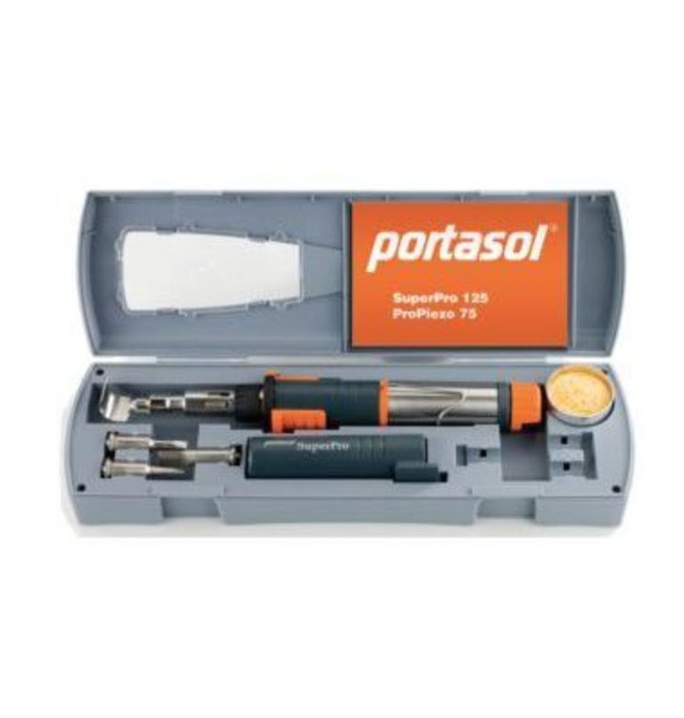 SALDATORE PORTASOL SUPERPRO 125 KIT COFANETTO ACCESSORI